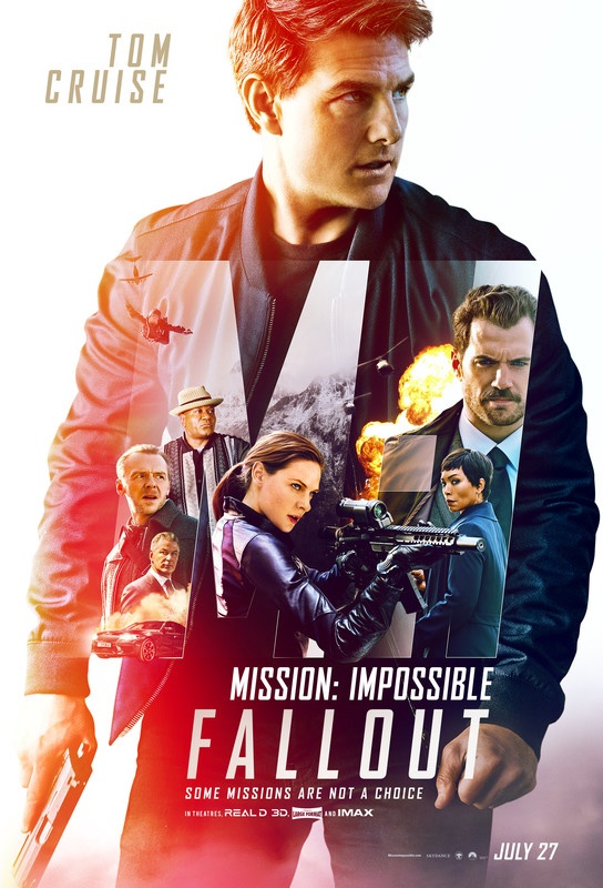 Il poster di Mission: Impossible - Fallout