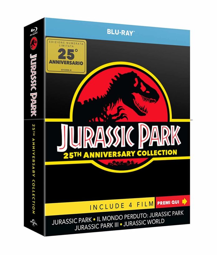 Jurassic Park Collection 25° anniversario