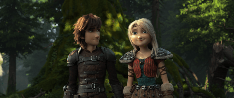 Hiccup e Astrid 