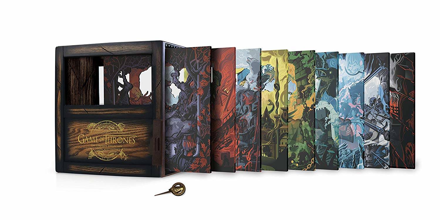 Il Trono di Spade collezione completa cofanetto Blu-ray