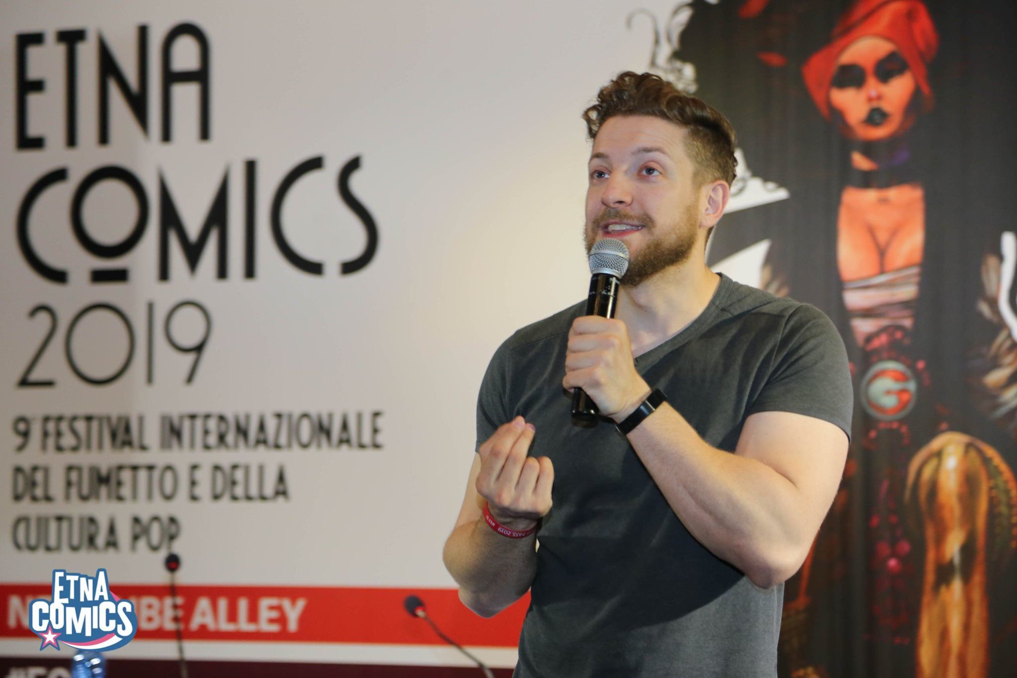 Maurizio Merluzzo ad Etna Comics 2019