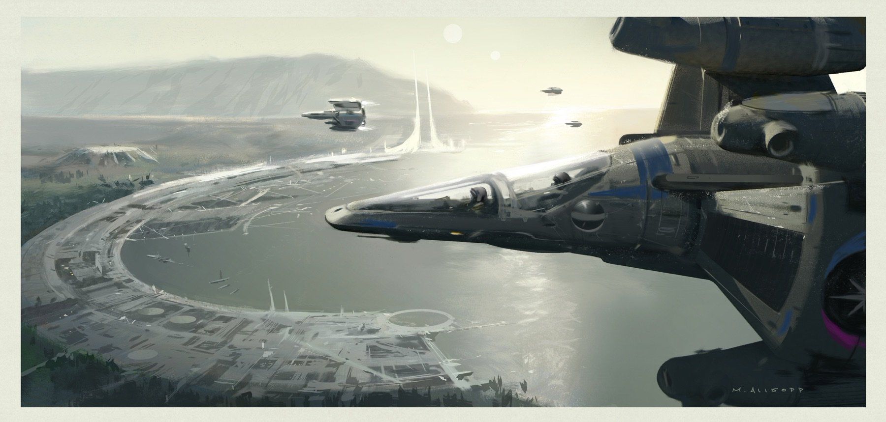 I concept art di The Last Starfighter