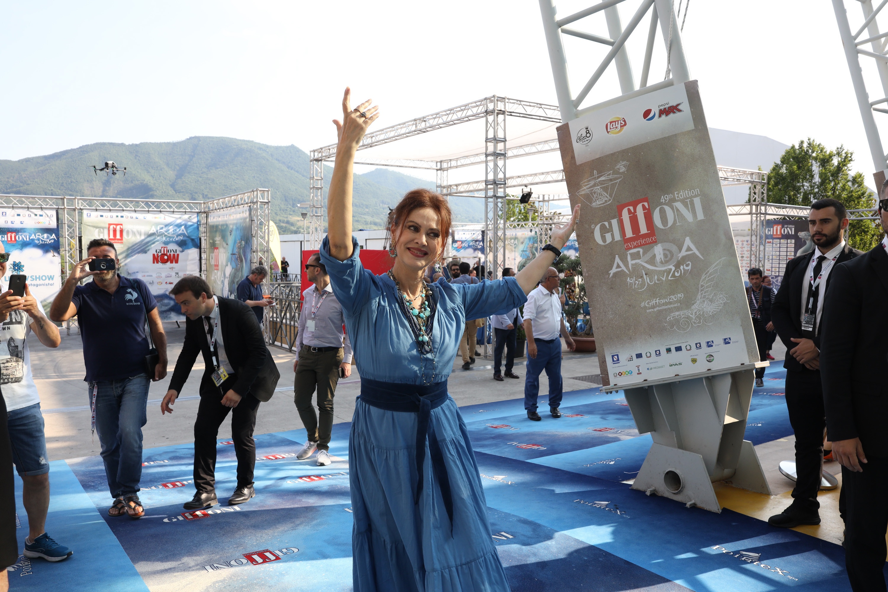 Elena Sofia Ricci al Giffoni Film Festival 2019