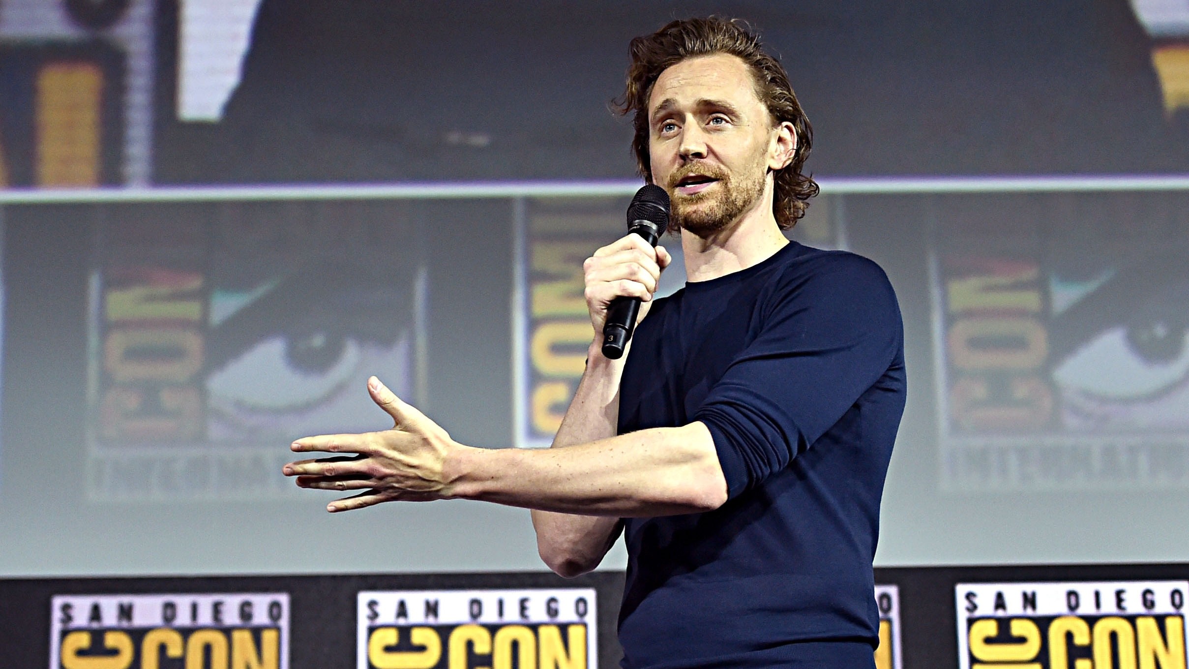 Tom Hiddleston al San Diego Comic-Con 2019