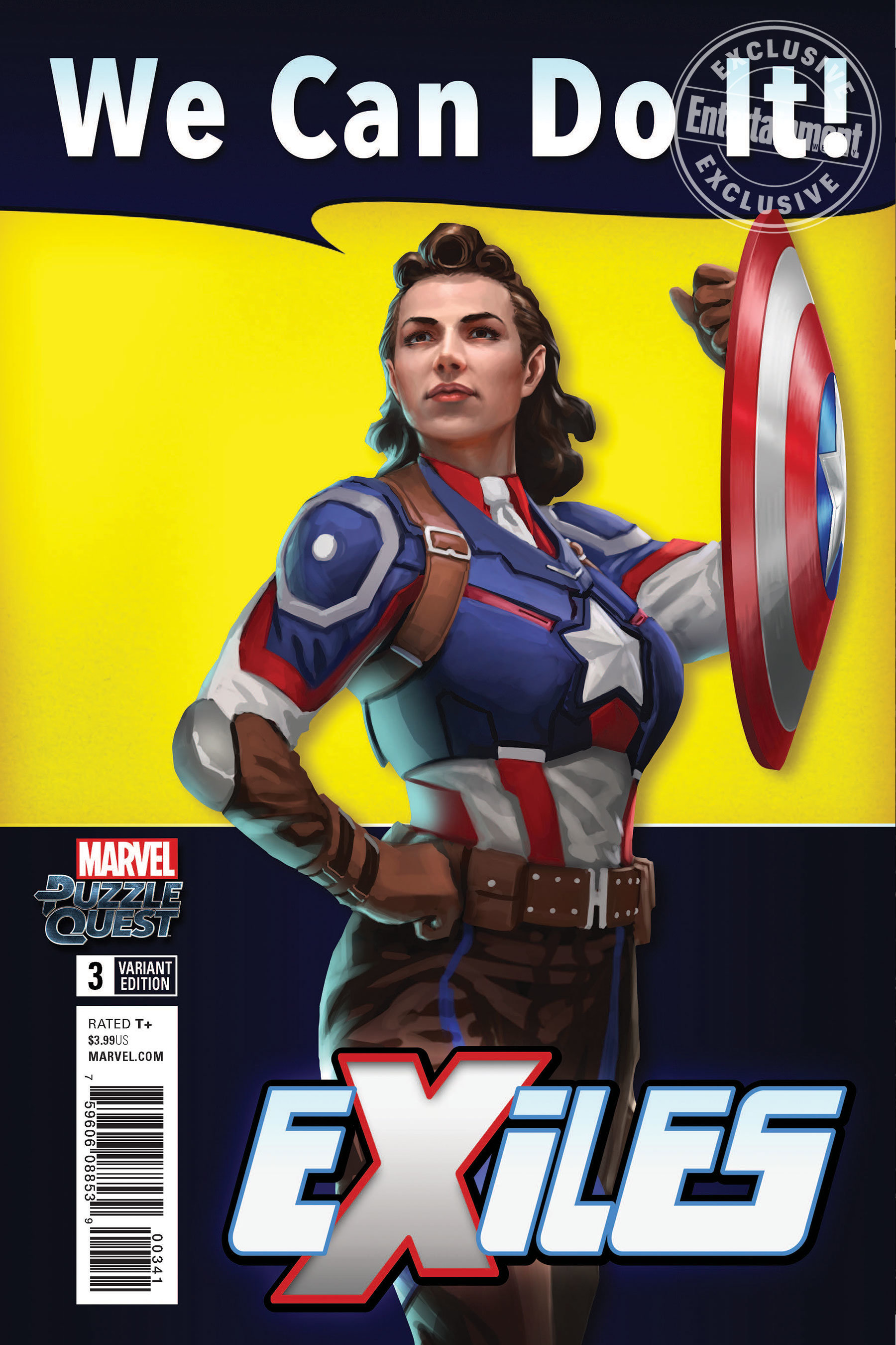 Peggy Carter diventa Captain America