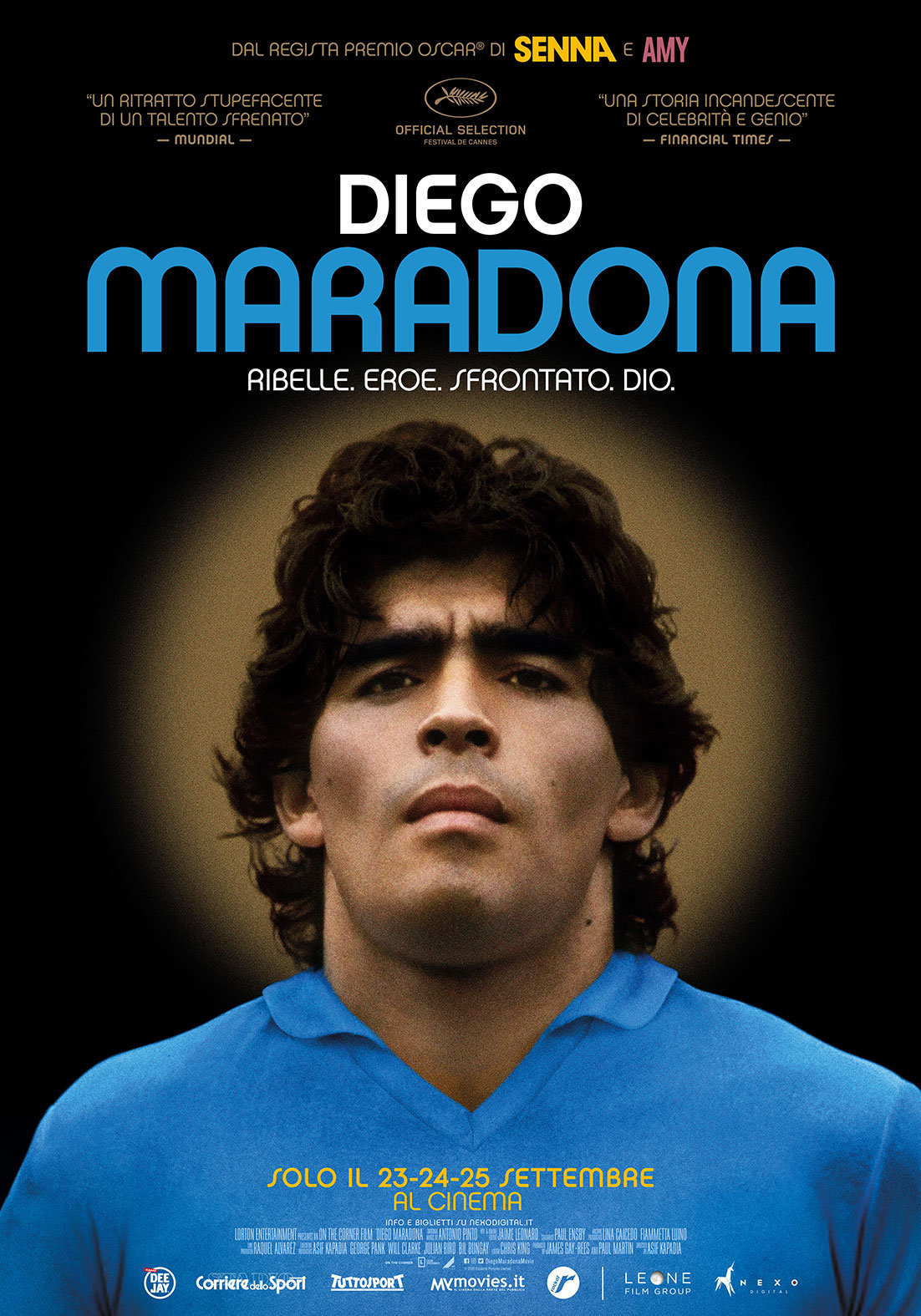 Diego Maradona documentario di Asif Kapadia