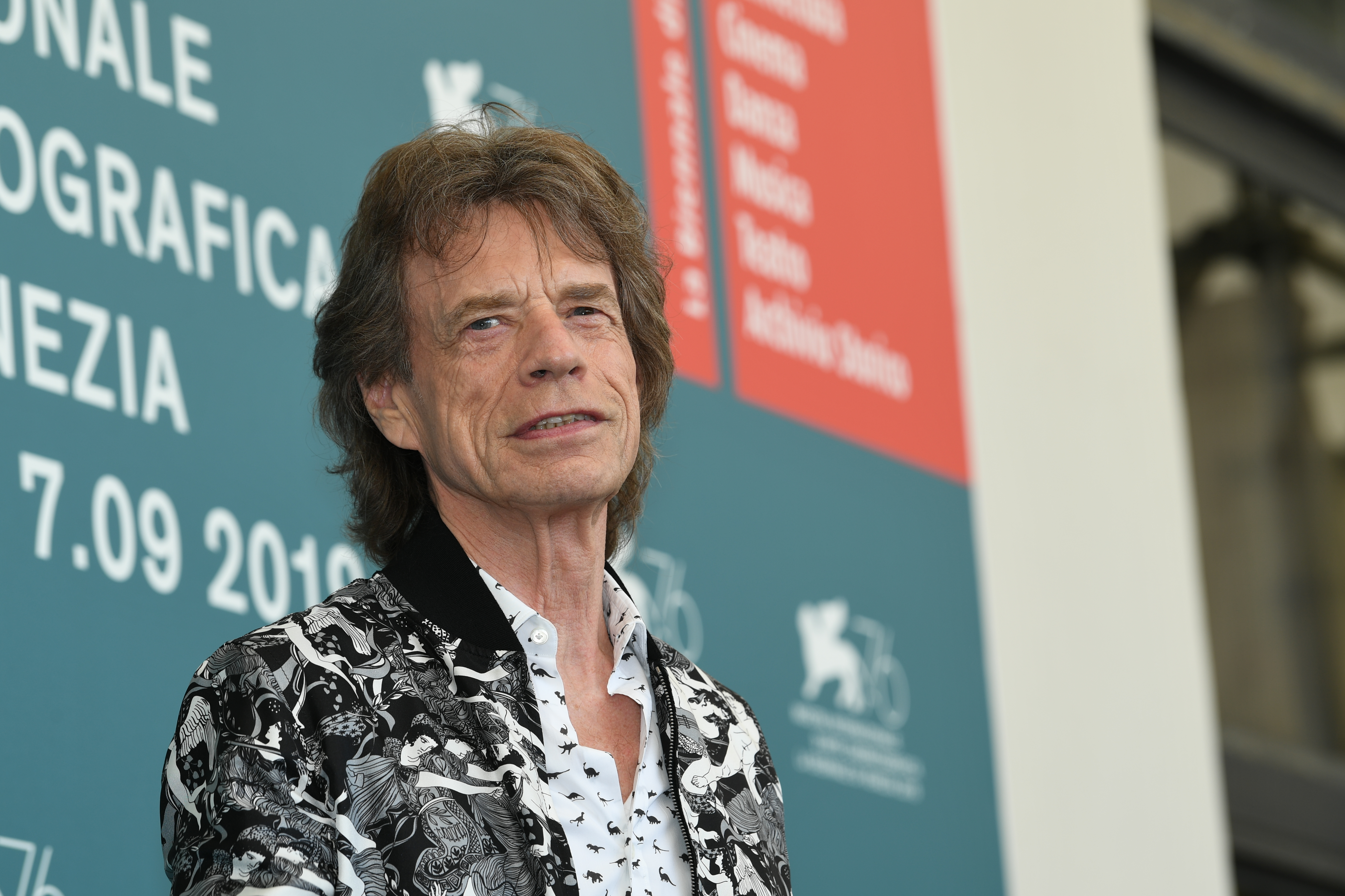 Mick Jagger in The Burnt Orange Heresy