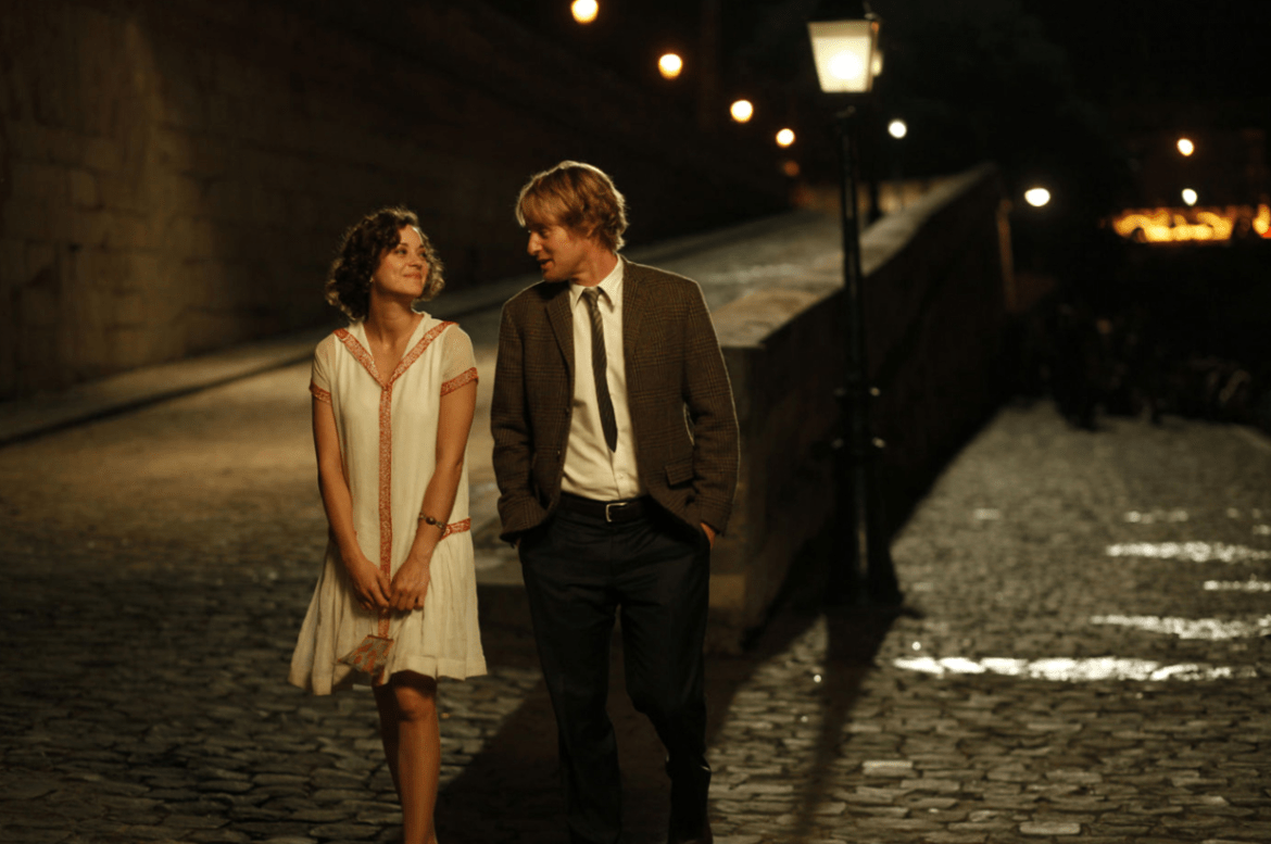 Marion Cotillard e Owen Wilson in Midnight in Paris