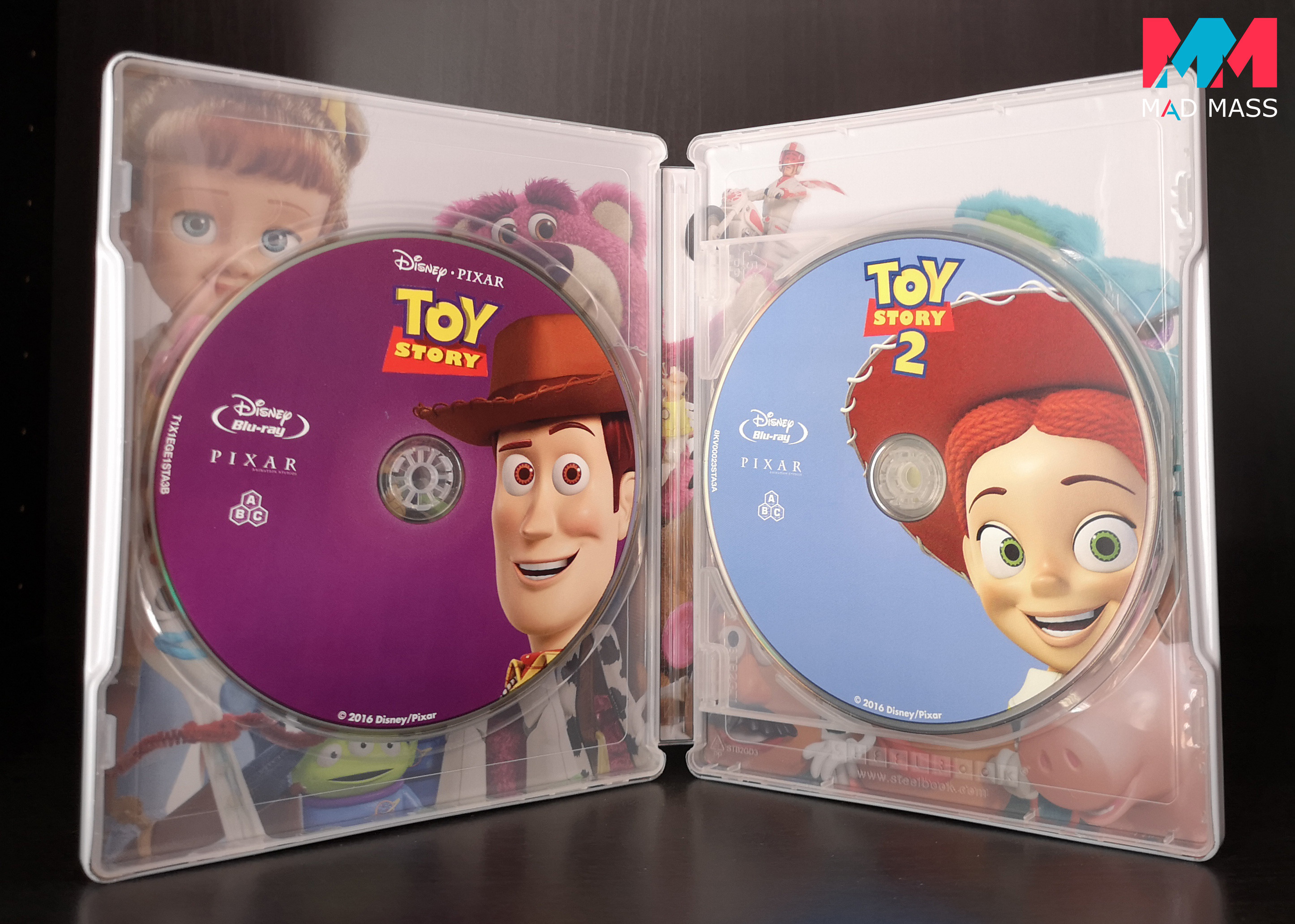 Toy Story collezione completa in steelbook Blu-ray