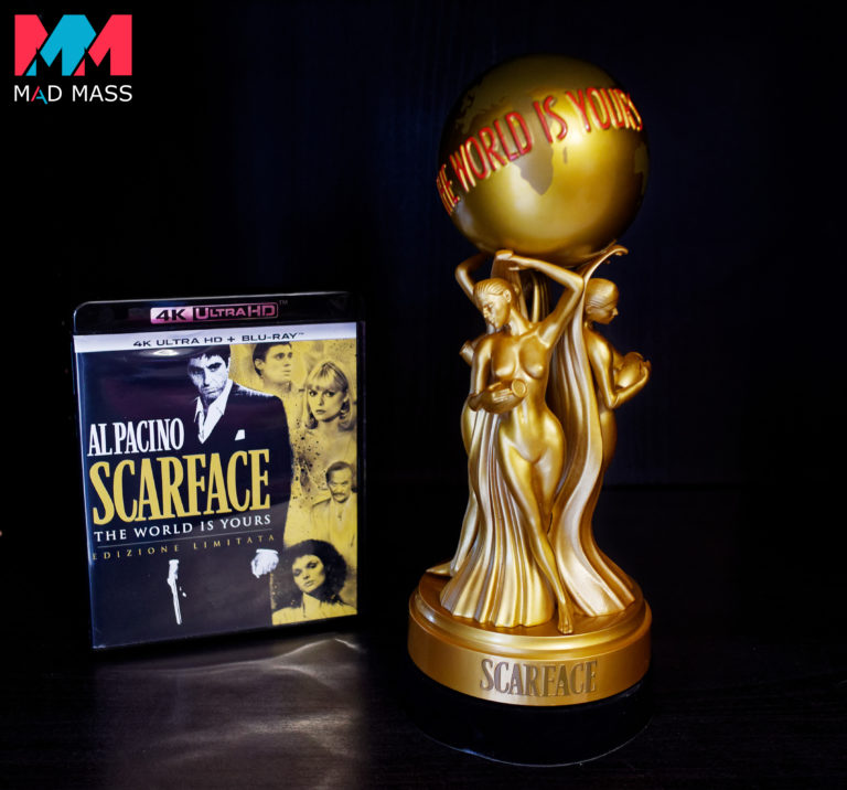 Scarface Limited Edition Blu-ray 4K con Statuetta da Collezione