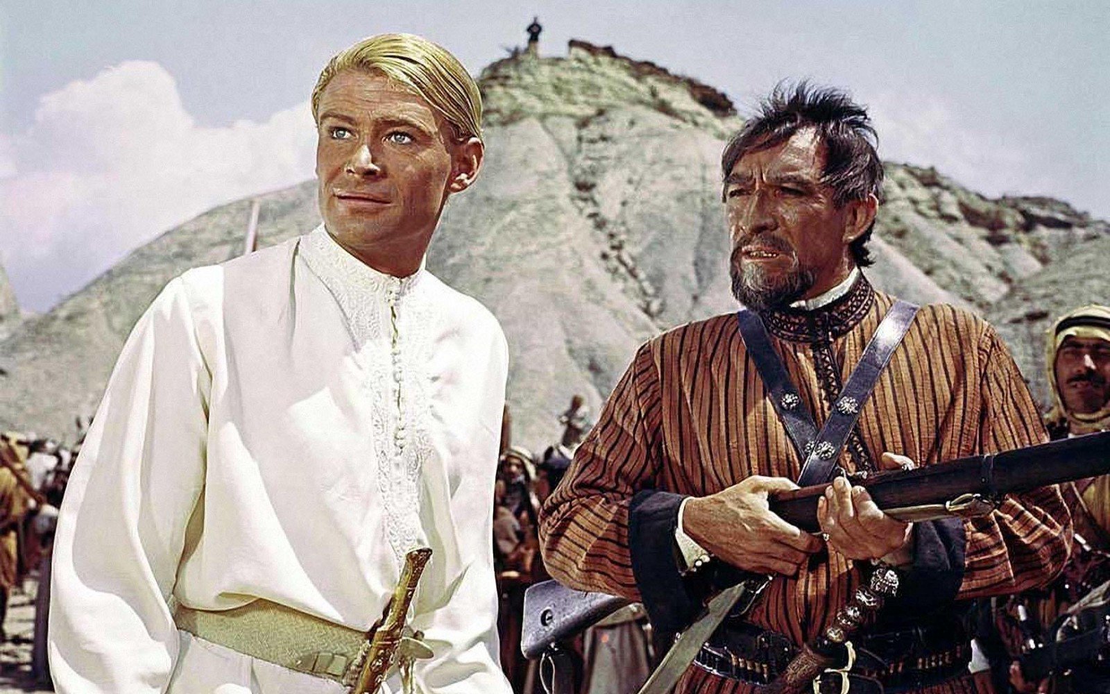 Peter O’Toole in Lawrence d’Arabia (1962)