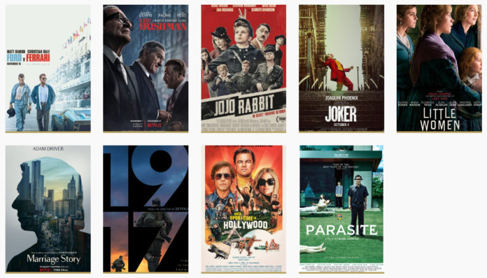 Oscar 2020: dove vedere i film nominati