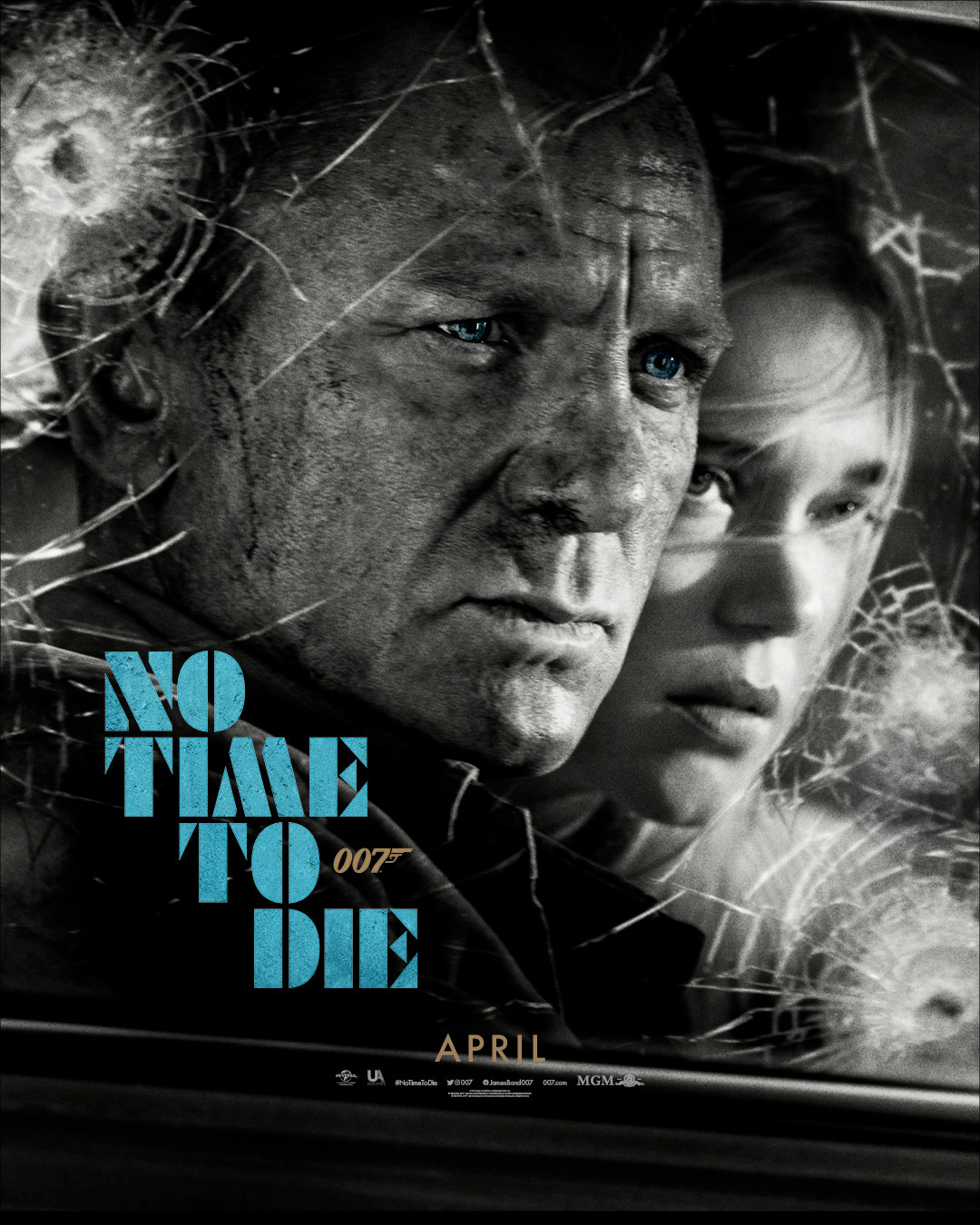 Il poster di No Time To Die