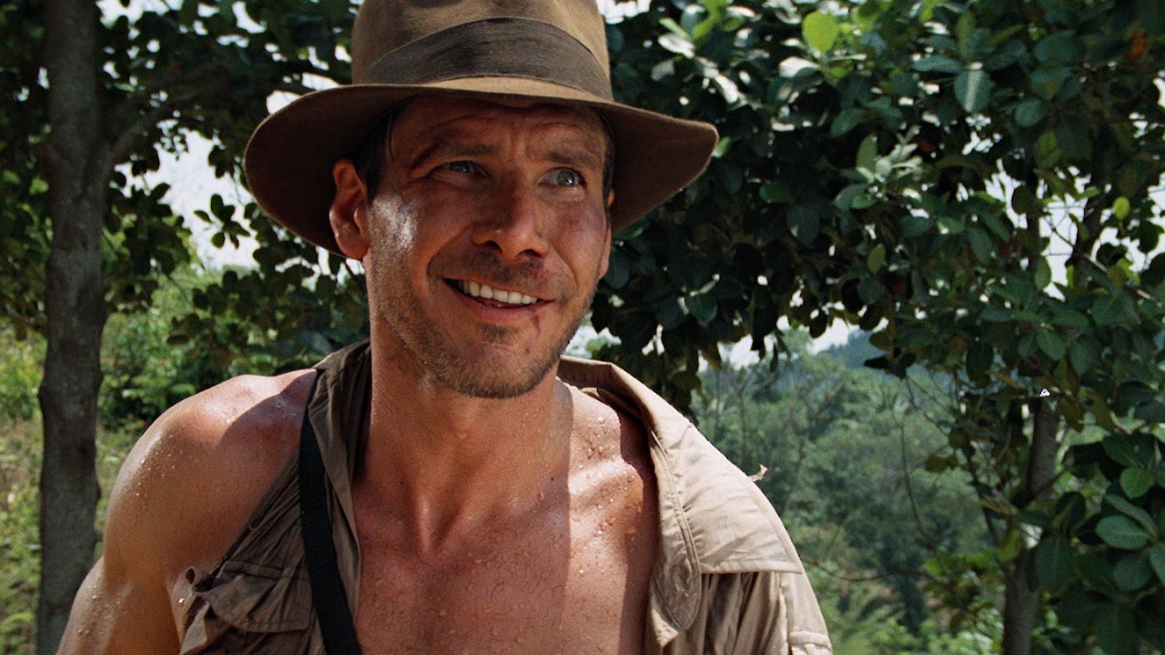 Harrison Ford nei panni di Indiana Jones