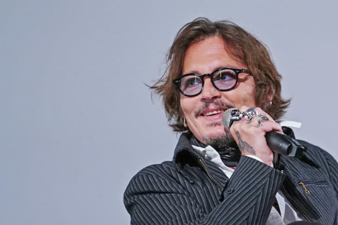 Johnny Depp a Zurigo durante lo Zurich Film Festival 2020