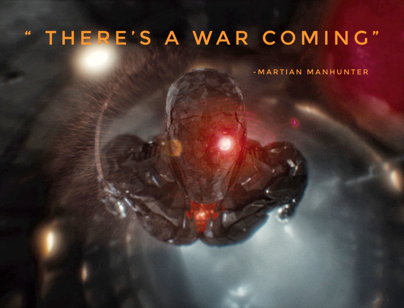 Martian Manjunter in in Zack Snyder's Justice League
