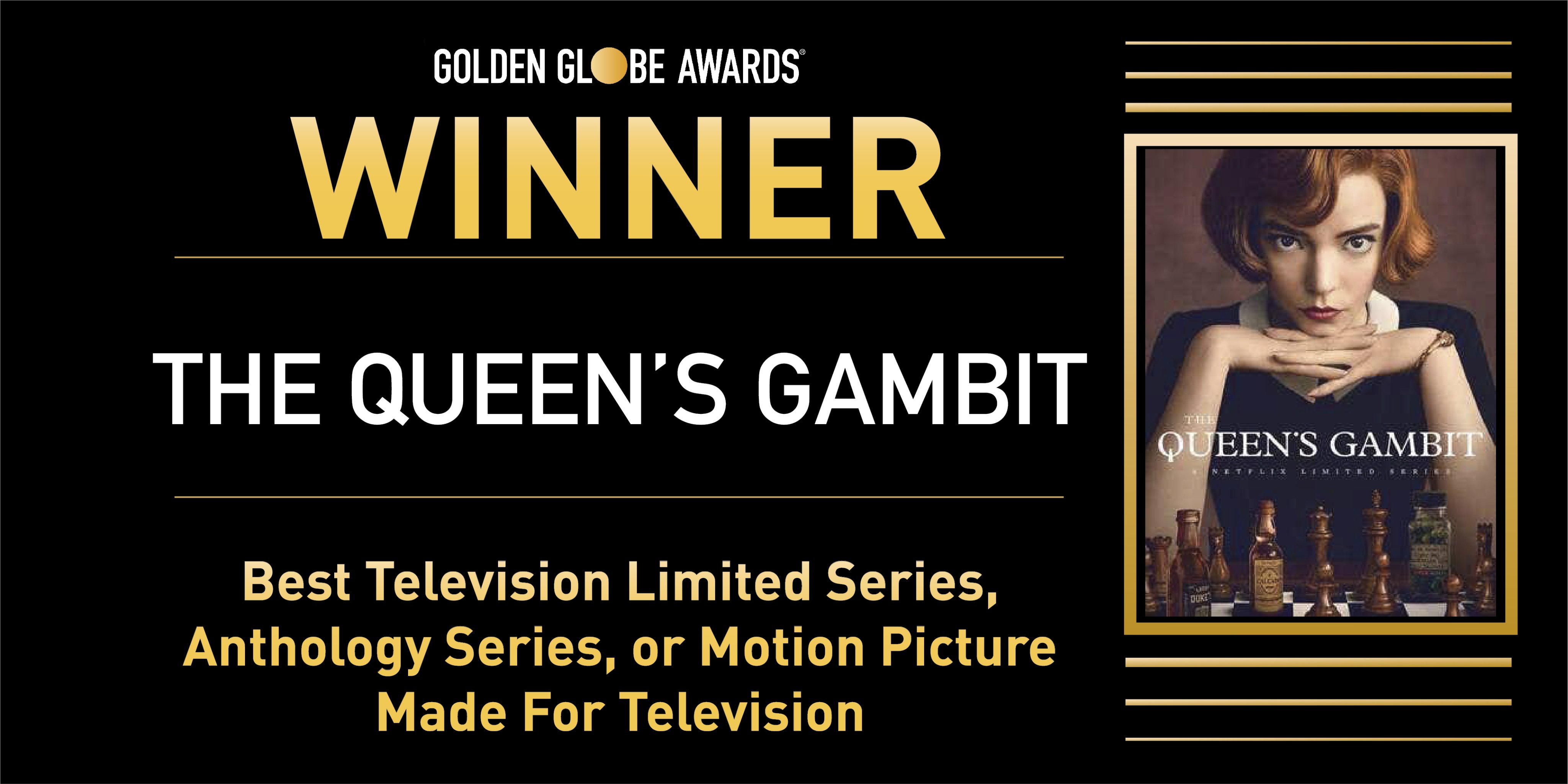 Golden Globe 2021: Anya Taylor-Joy e La regina degli scacchi migliore attrice e miniserie TV