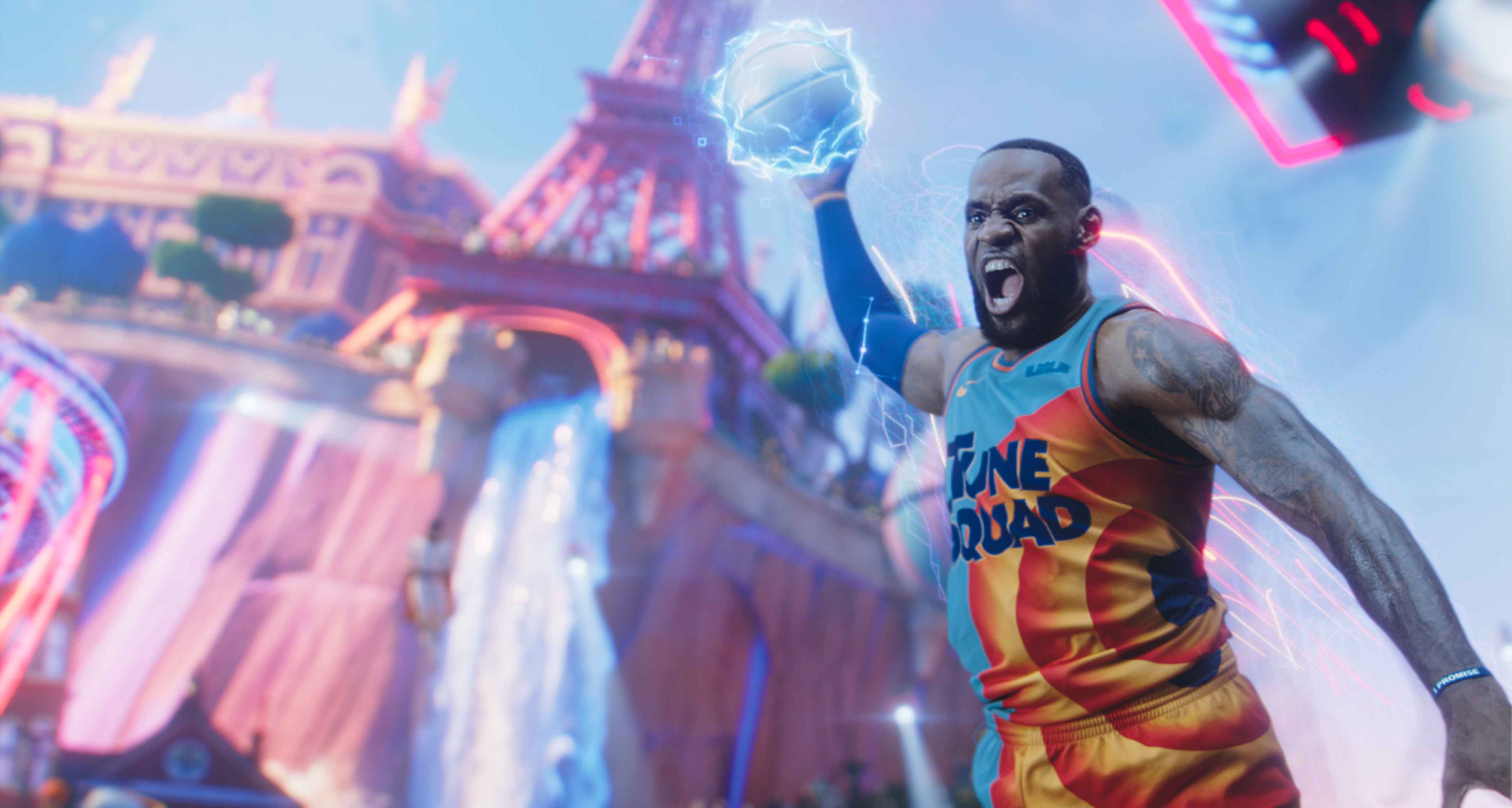 LeBron James in Space Jam: New Legends