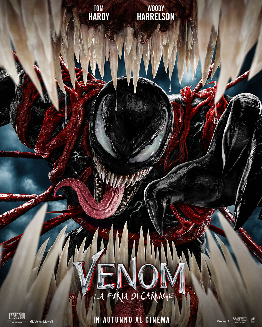 Venom: La furia di Carnage il poster