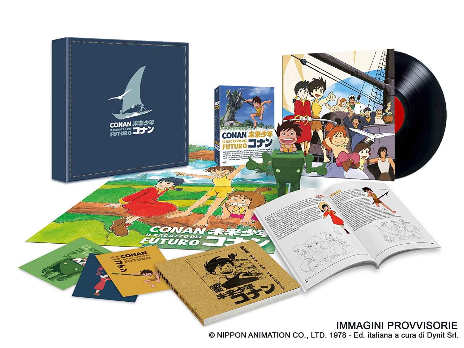 Conan il ragazzo del futuro del maestro Hayao Miyazaki: il cofanetto Blu-ray Ultimate Edition