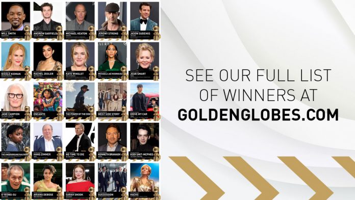 Golden Globes 2022 vincitori
