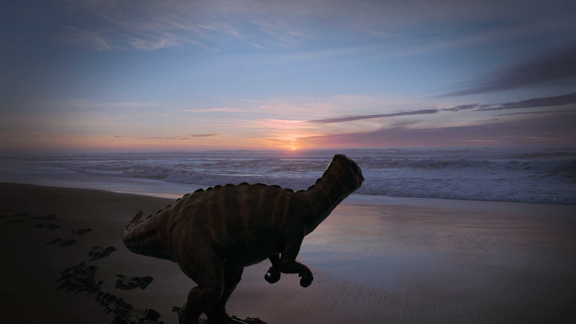 Un dinosauro nel documentario di Terrence Malick