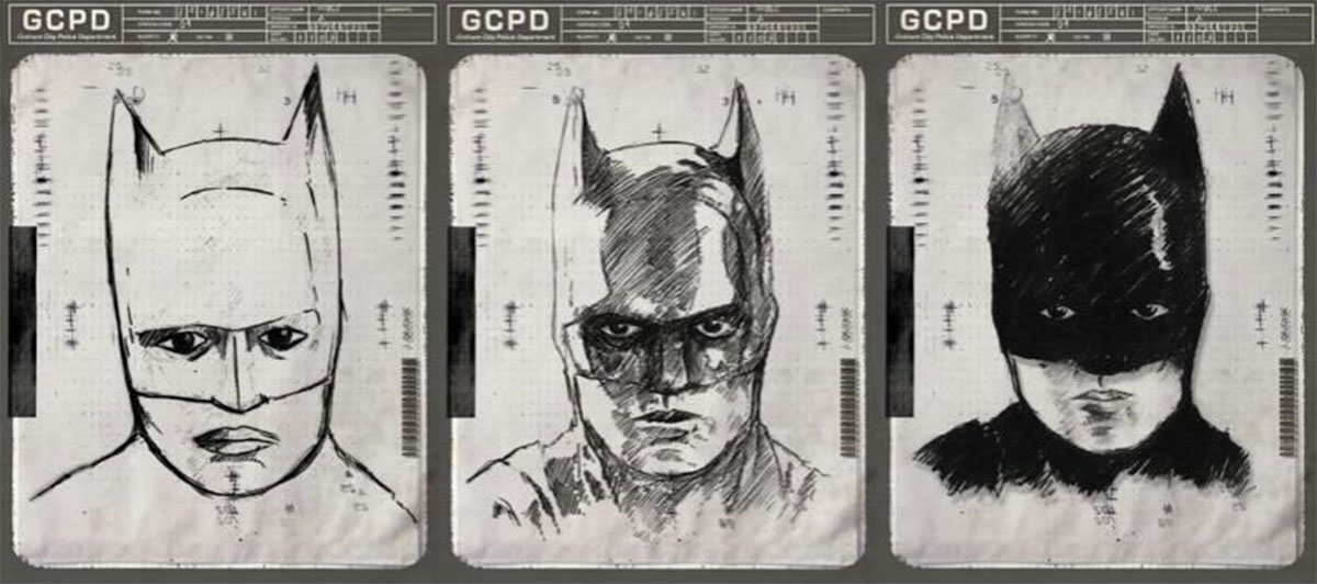Gli sketch di Batman sul sito web dell'Enigmista