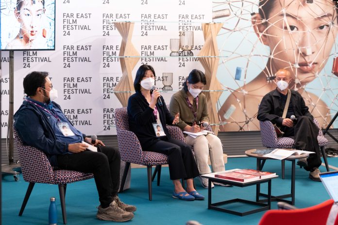 Yves Montmayeur e Kim Jin-yeoul al Far East Film Festival 24