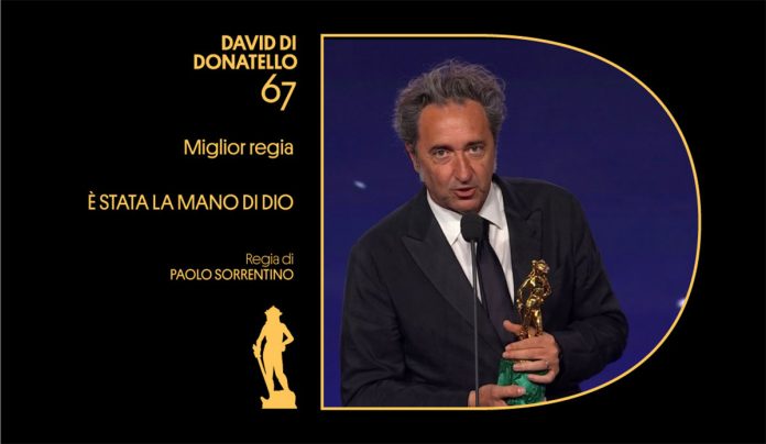 David di Donatello 2022 vince È stata la mano di Dio di Paolo Sorrentino