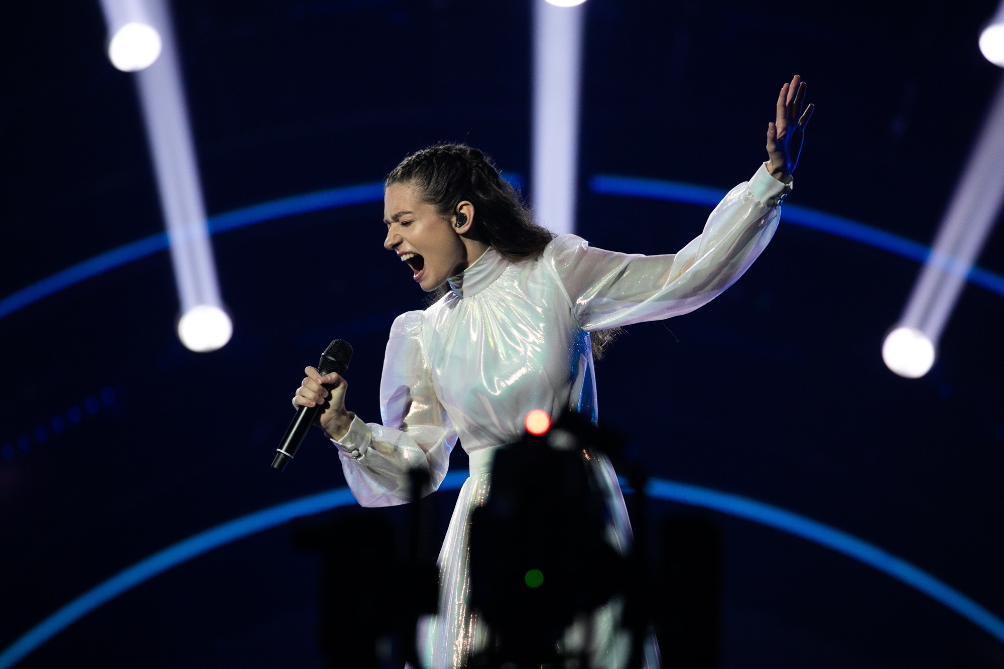 Amanda Georgiadi Tenfjord ad Eurovision Song Contest 2022 di Torino