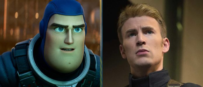Chris Evans preferisce Captain America a Buzz Lightyear