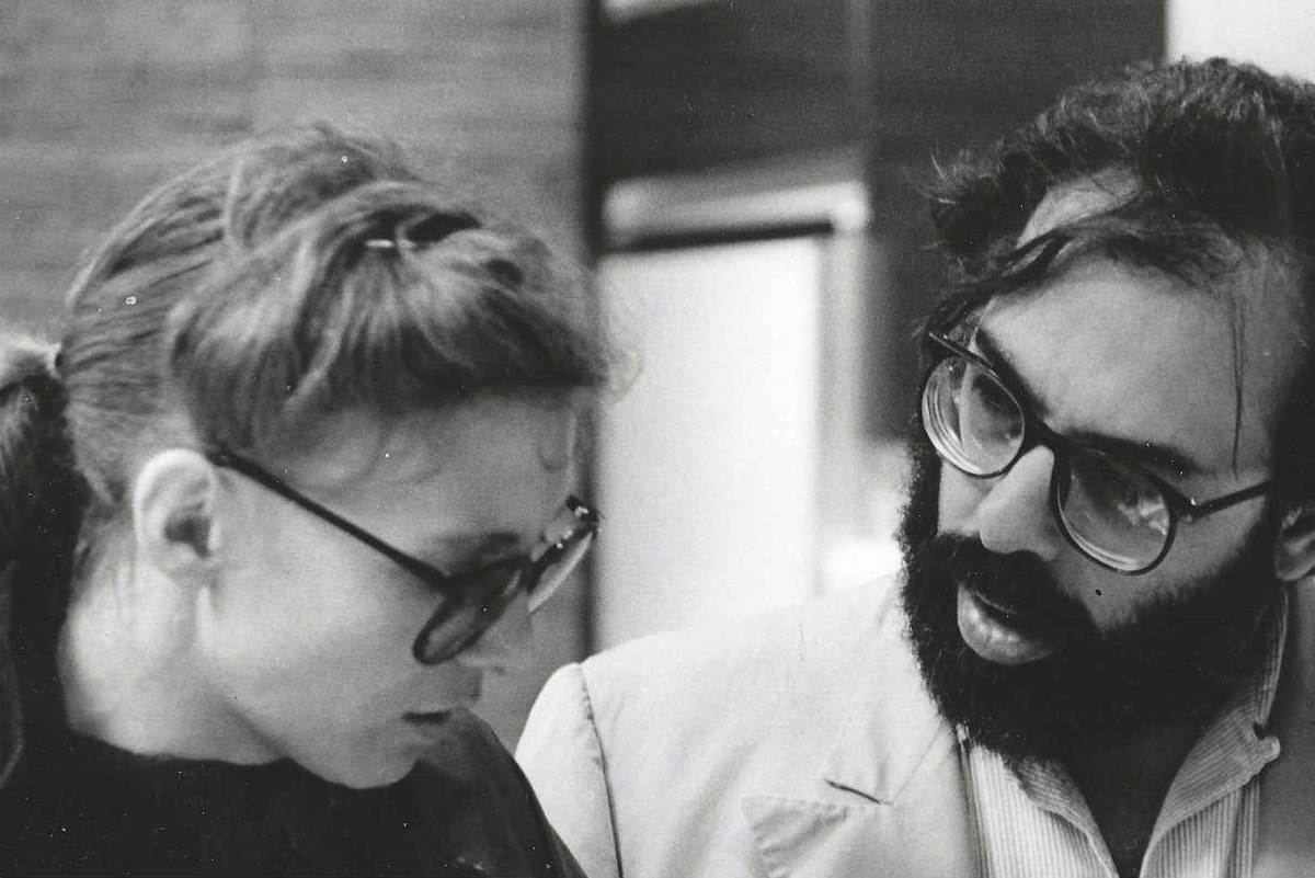 Aurore Clément e Francis Ford Coppola