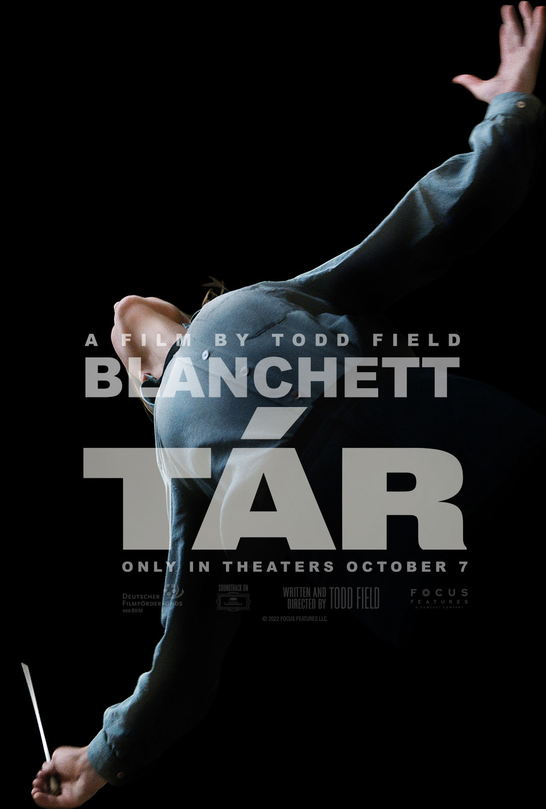 Tár, il poster del film di Todd Field con Cate Blanchett