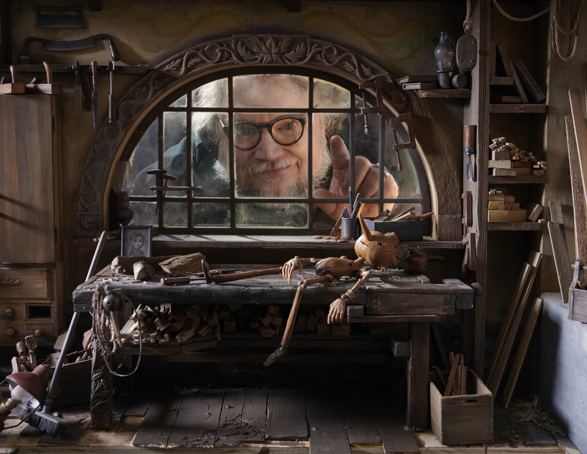 Lo stile e i temi di Guillermo del Toro aleggiano sulla sua versione di Pinocchio (Credits: Netflix © 2022)