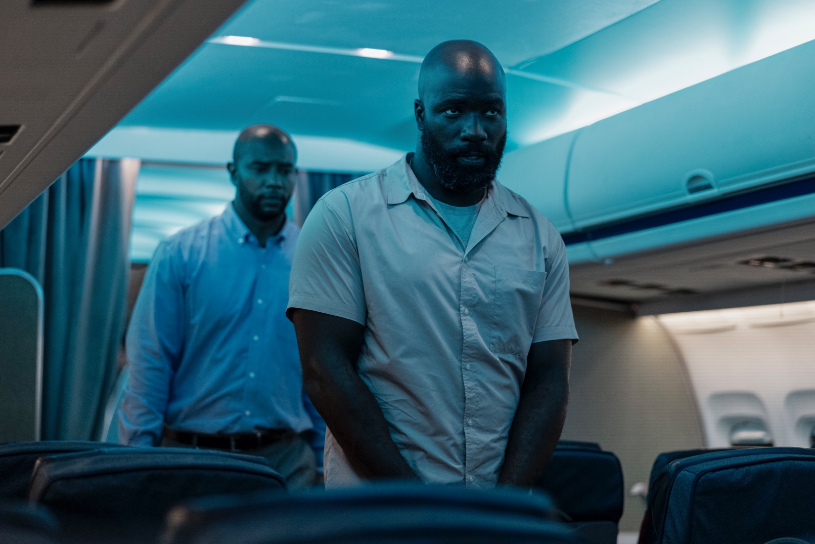 Mike Colter in The Plane
