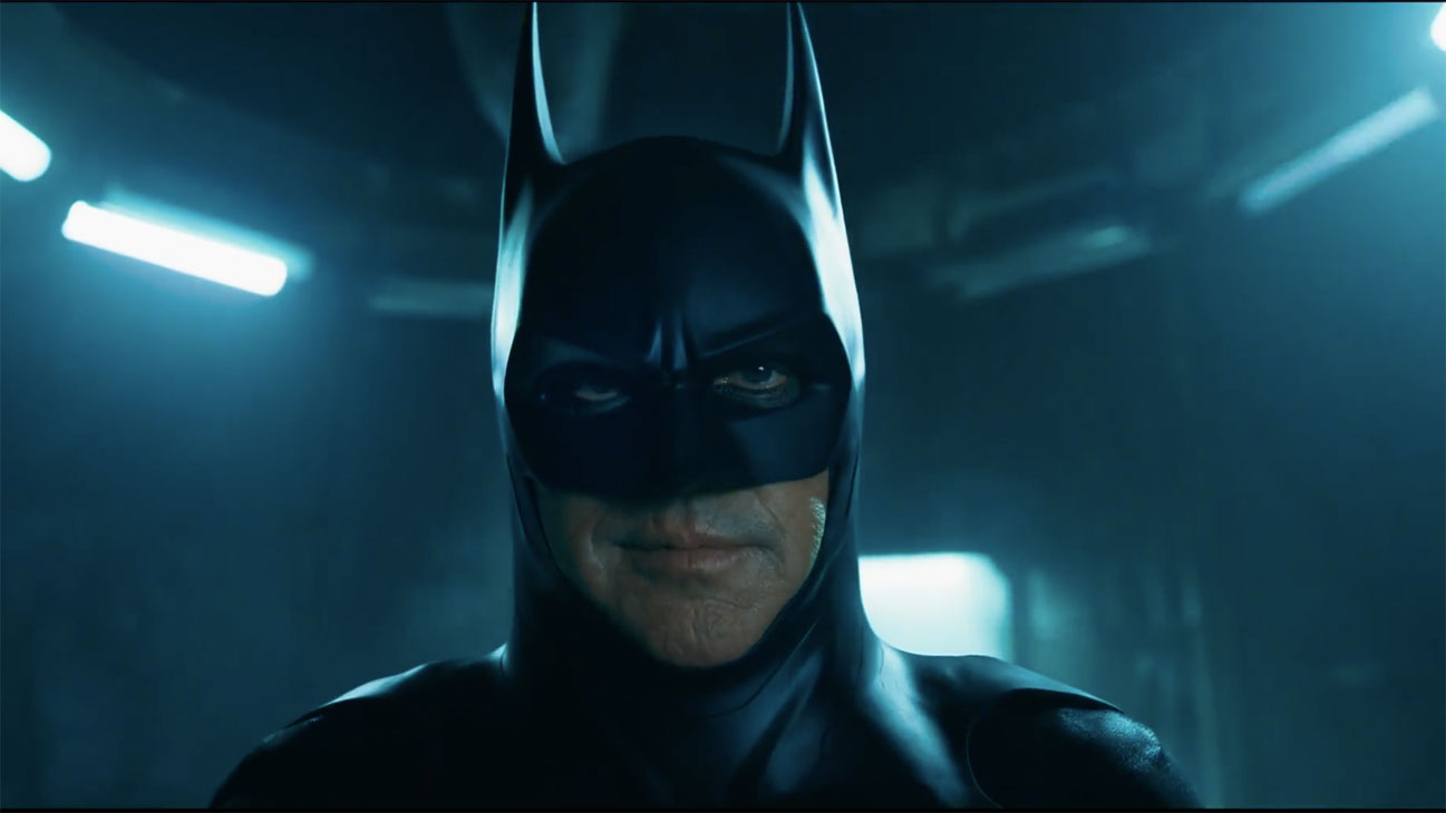 Michael Keaton è Batman in The Flash