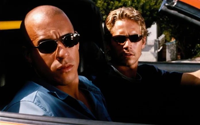 Vin Diesel e Paul Walker in Fast and Furious