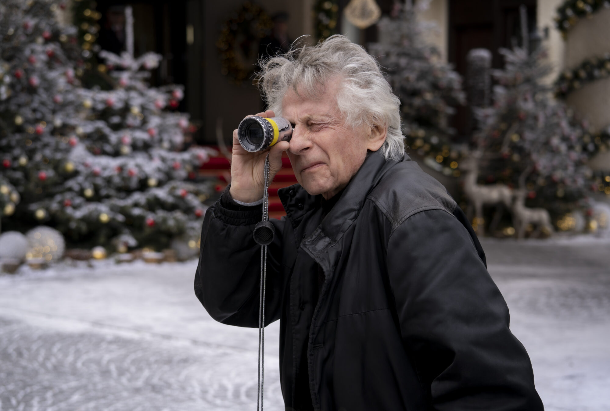 Il regista di The Palace Roman Polanski (Credits: M. Abramowska)